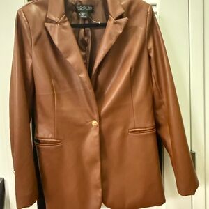 Rachel Zoe Women's Rich Brown Blazer